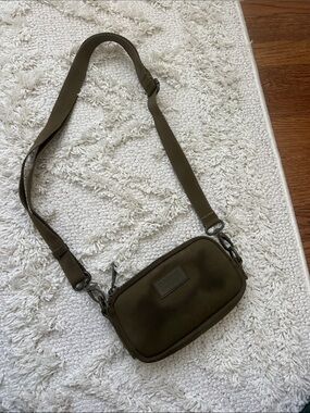 Dagne Dover Olive Green Crossbody Sling Bag